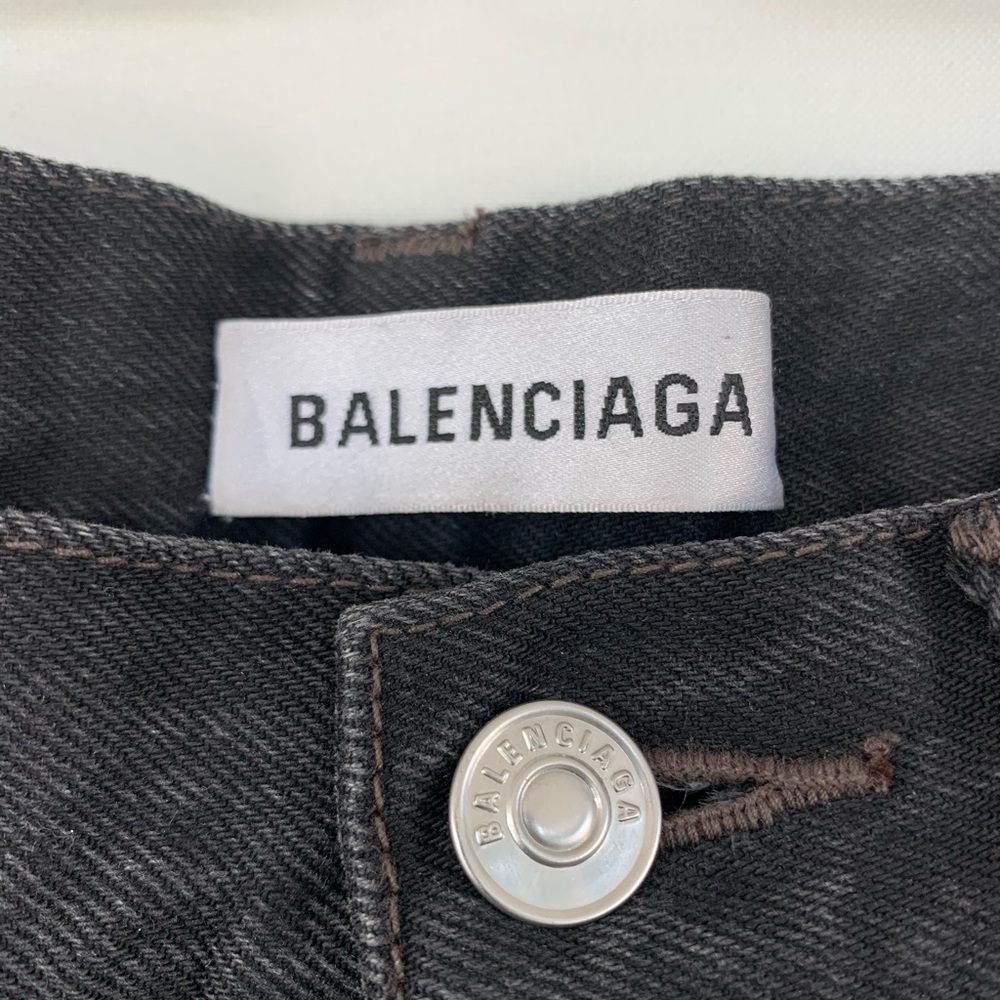 Balenciaga straight leg denim